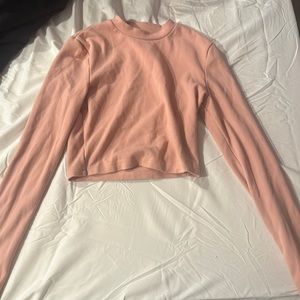 Baby pink Long sleeve shirt